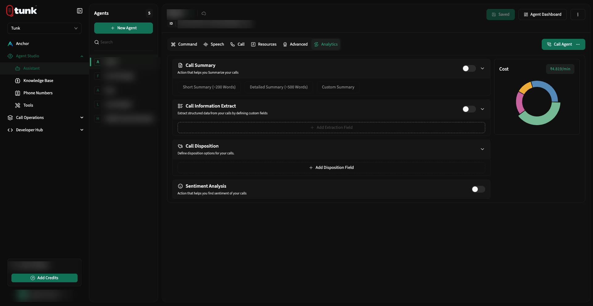 Assistant Analytics Configuration