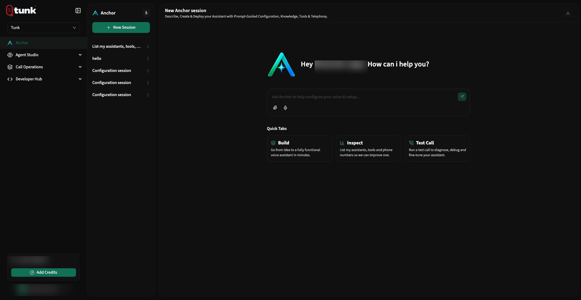 Anchor AI Home