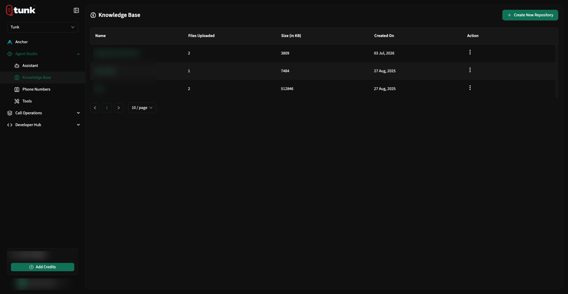 Knowledge Base Repositories