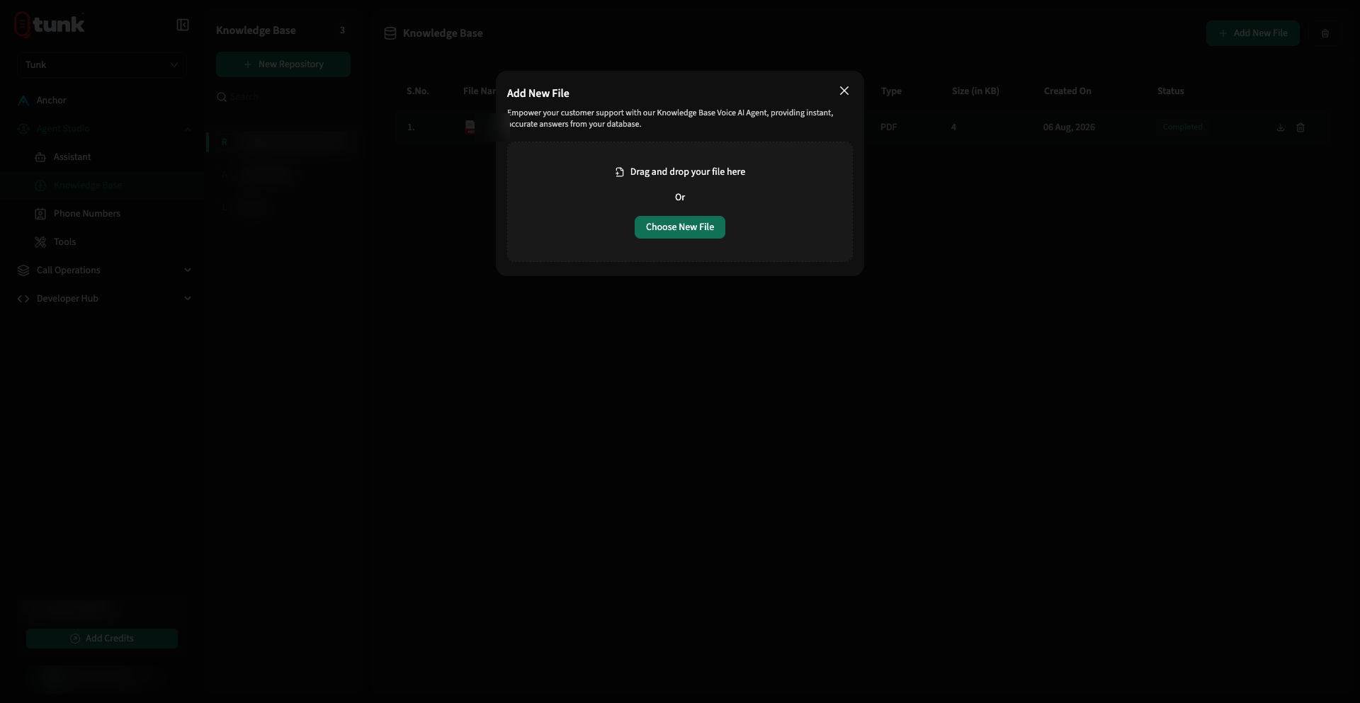Upload File to Repository